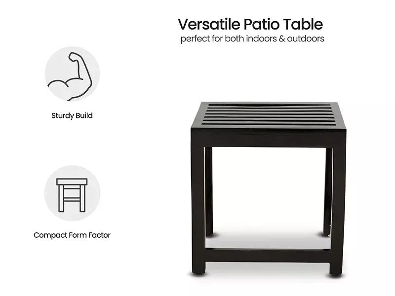 Crest Balcony Stool - Big